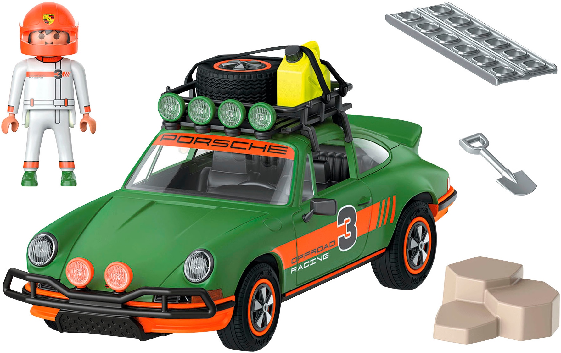 Playmobil® Konstruktions-Spielset »Porsche 911 Carrera RS 2.7 Offroad  (71436), Cars« Made in Germany