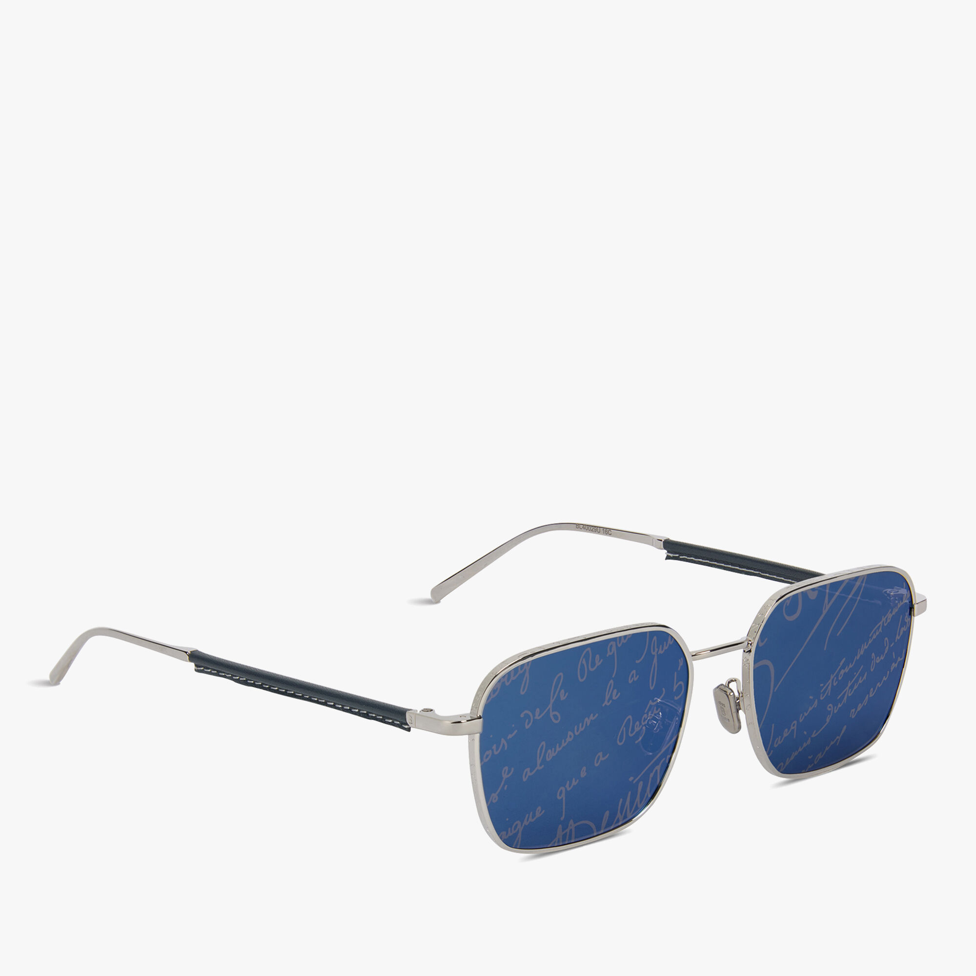 Lunettes De Soleil Mercury En Metal et Cuir