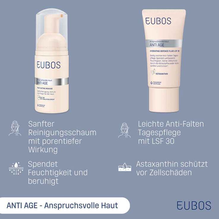 Eubos Geschenkset Anti Age Hydrating Defence Fluid, 1 P