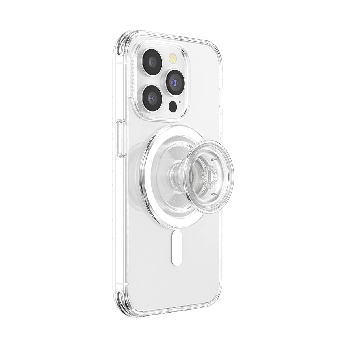 Popsockets PopGrip for MagSafe telefongrep (gjennomsiktig)