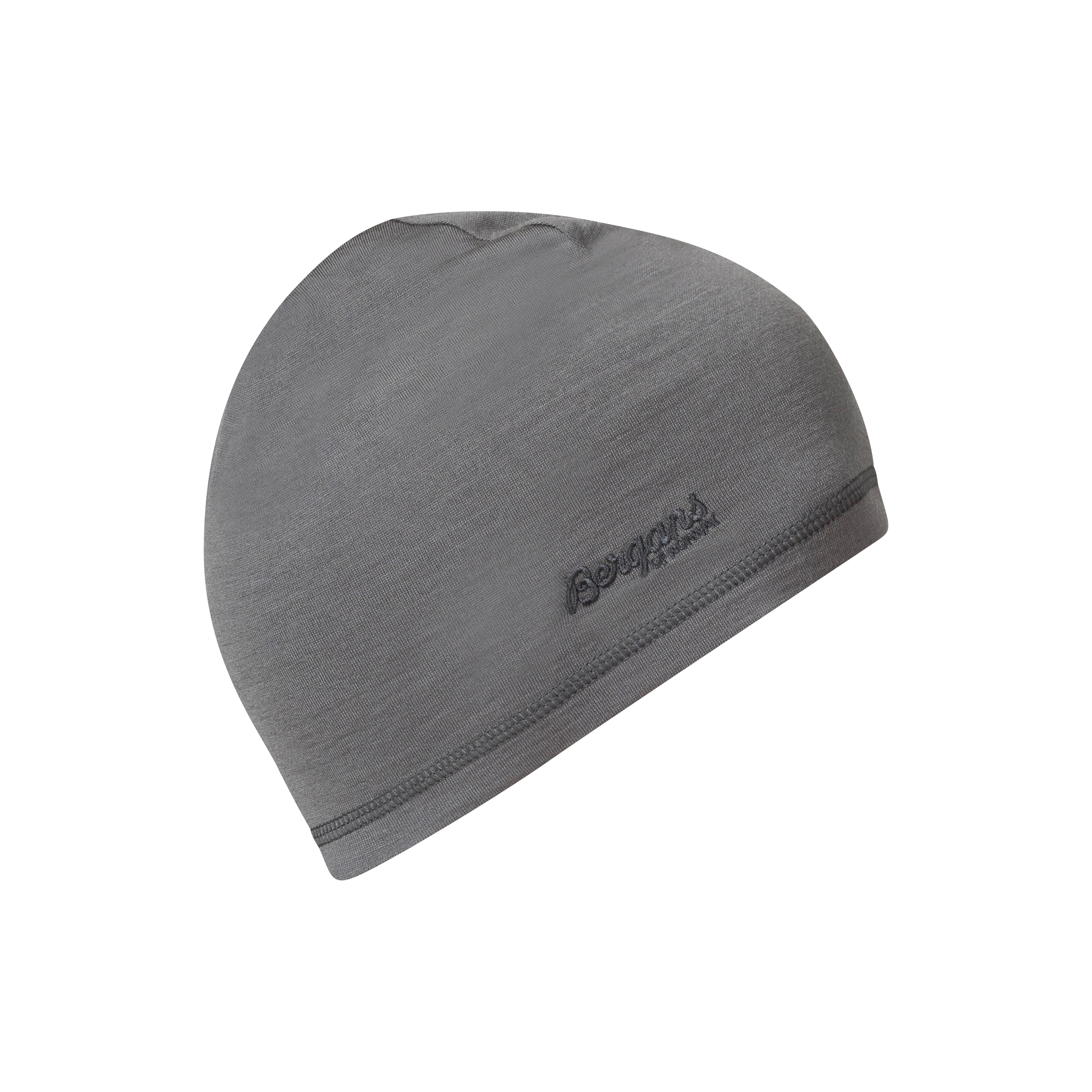 Bergans Wool Junior Beanie Solid Grey