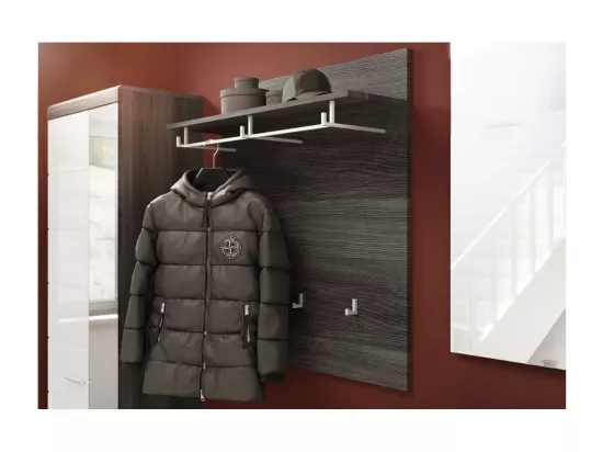 Porte-manteaux SCOTT – Design moderne avec étagère intégrée