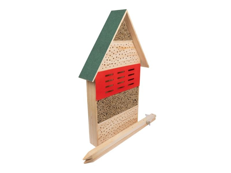 Windhager Insektenhotel High-Rise Brutplatz und Winterquartier für nützliche Insekten
