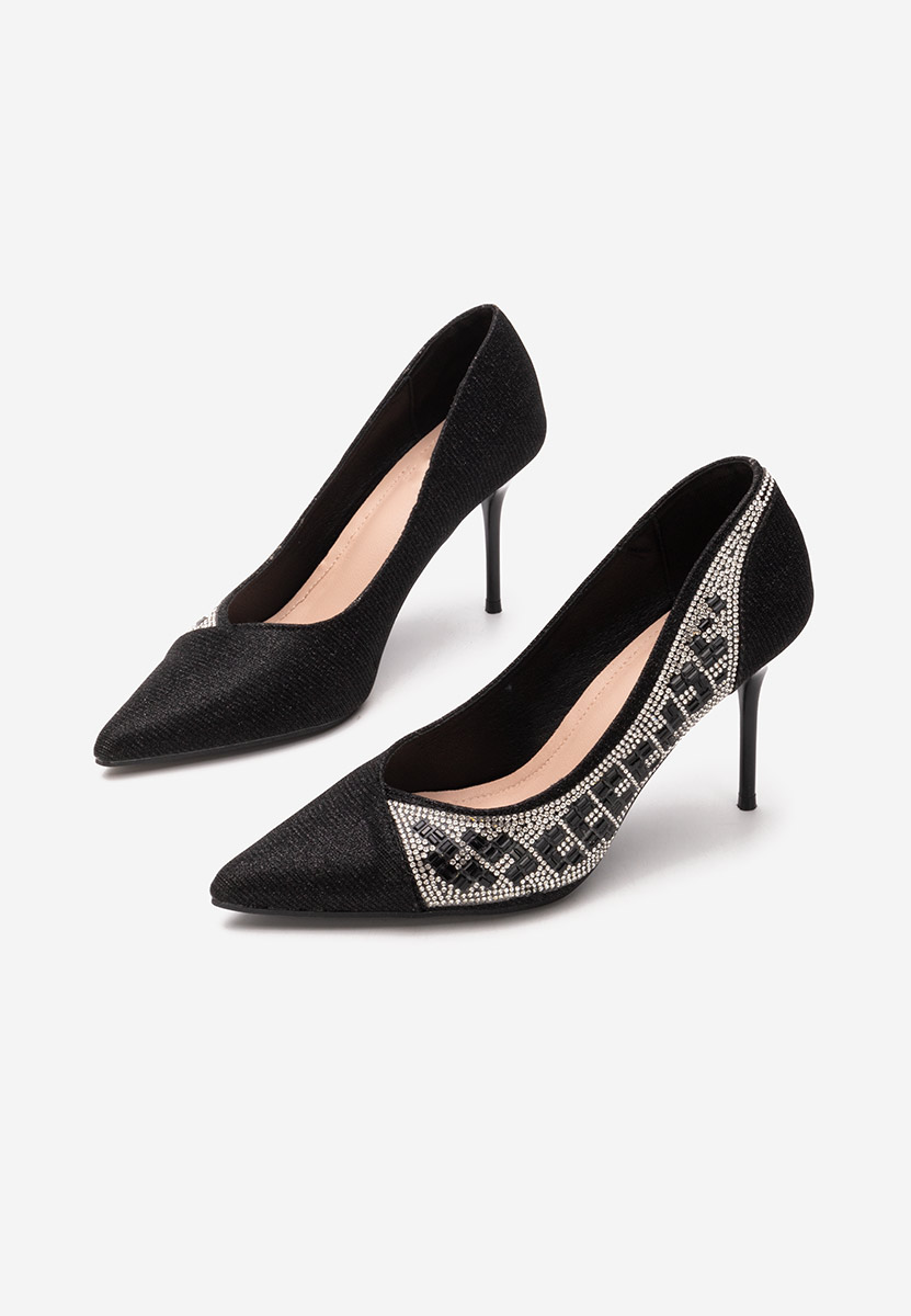 Chaussures stiletto noirs Zenica