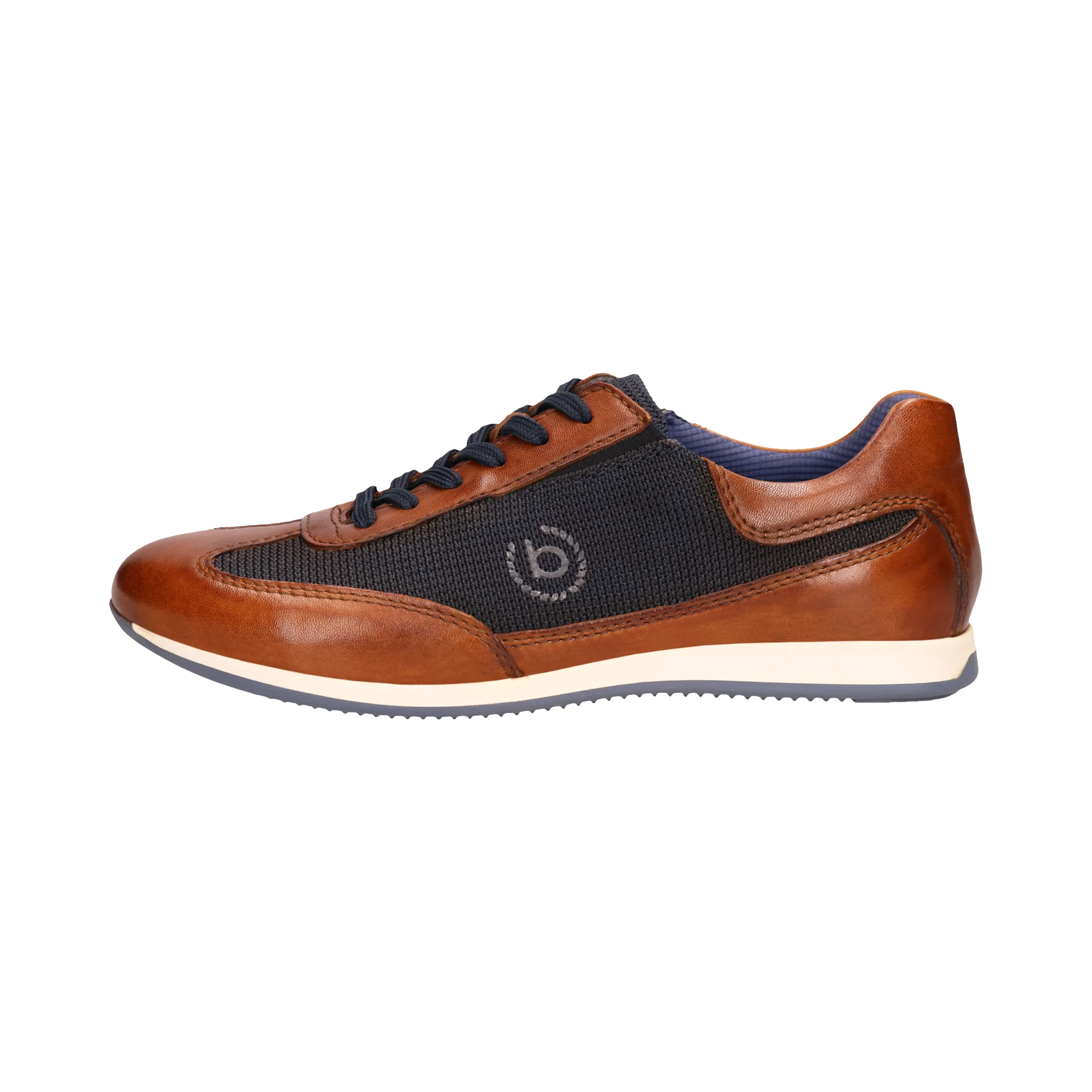 Leder Sneaker cognac