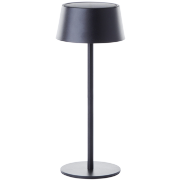 Brilliant USB oplaadbare tafellamp Picco 4W zwart