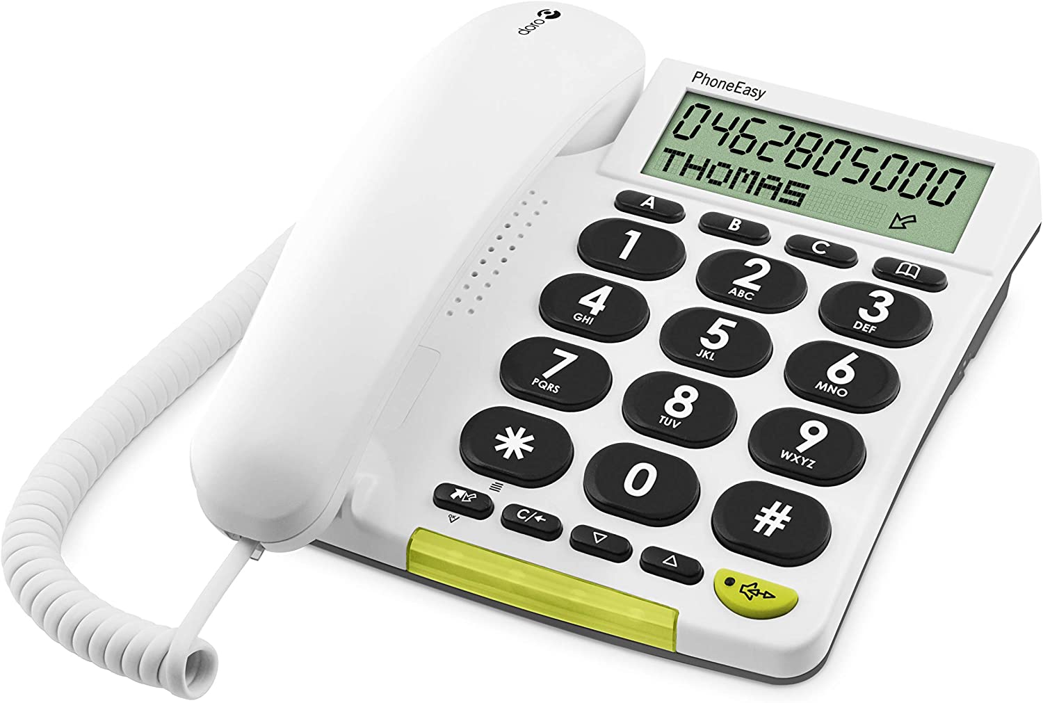 Doro PhoneEasy 312cs Schnurgebundenes Telefon weiß