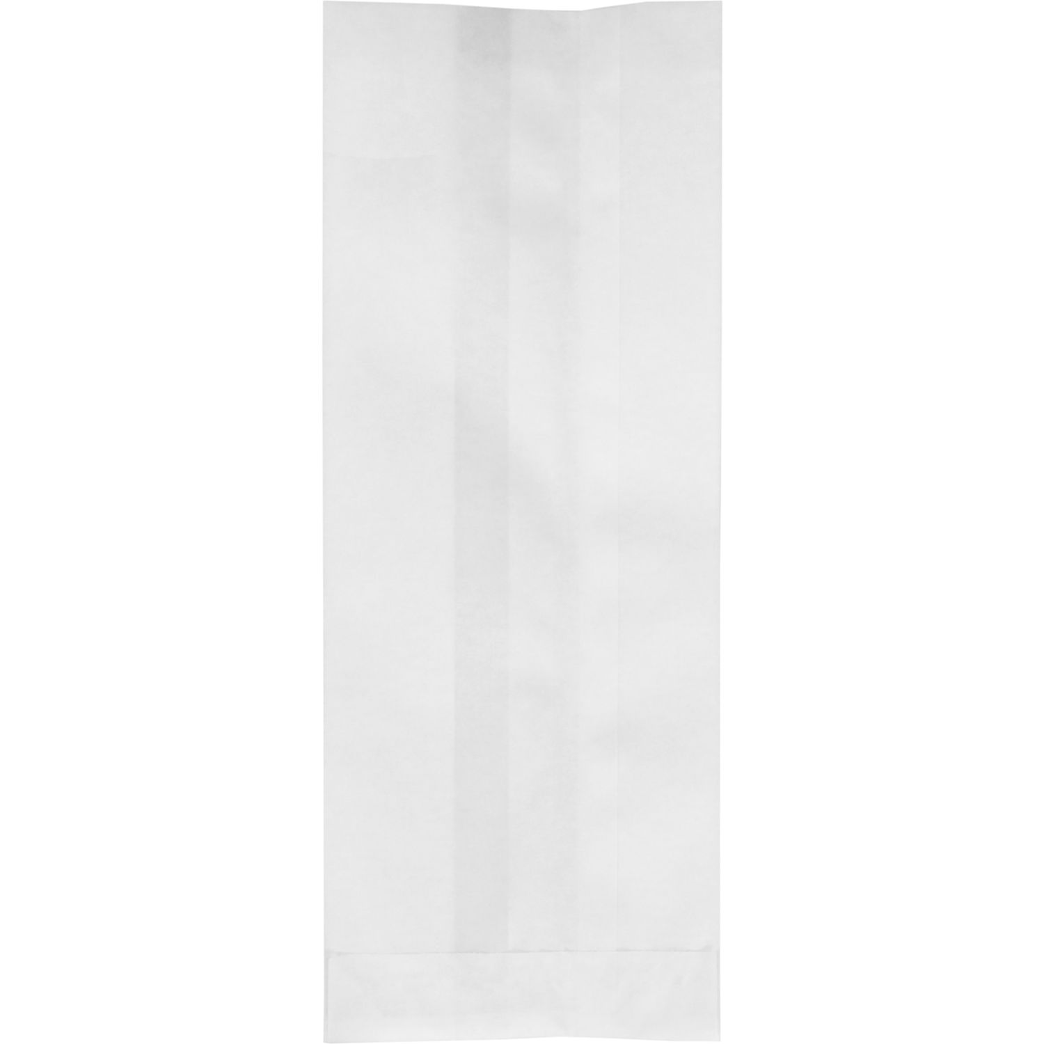 Zak, Snackzak, Ersatzpapier, Nr. 25, 0,5 pond, 10.5/ 4,25x27cm, wit