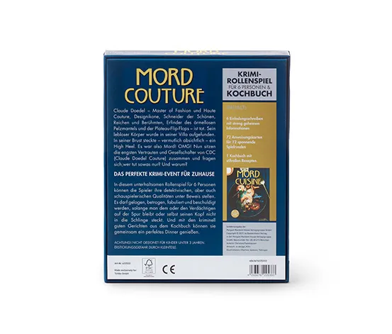 Krimispiel »Mord Couture«