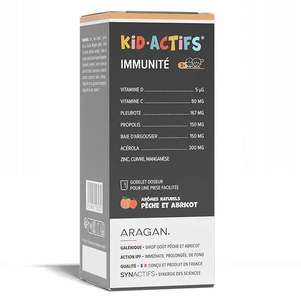Aragan - Xarope Synactifs Kidactifs Imunidade - Defesas Imunológicas