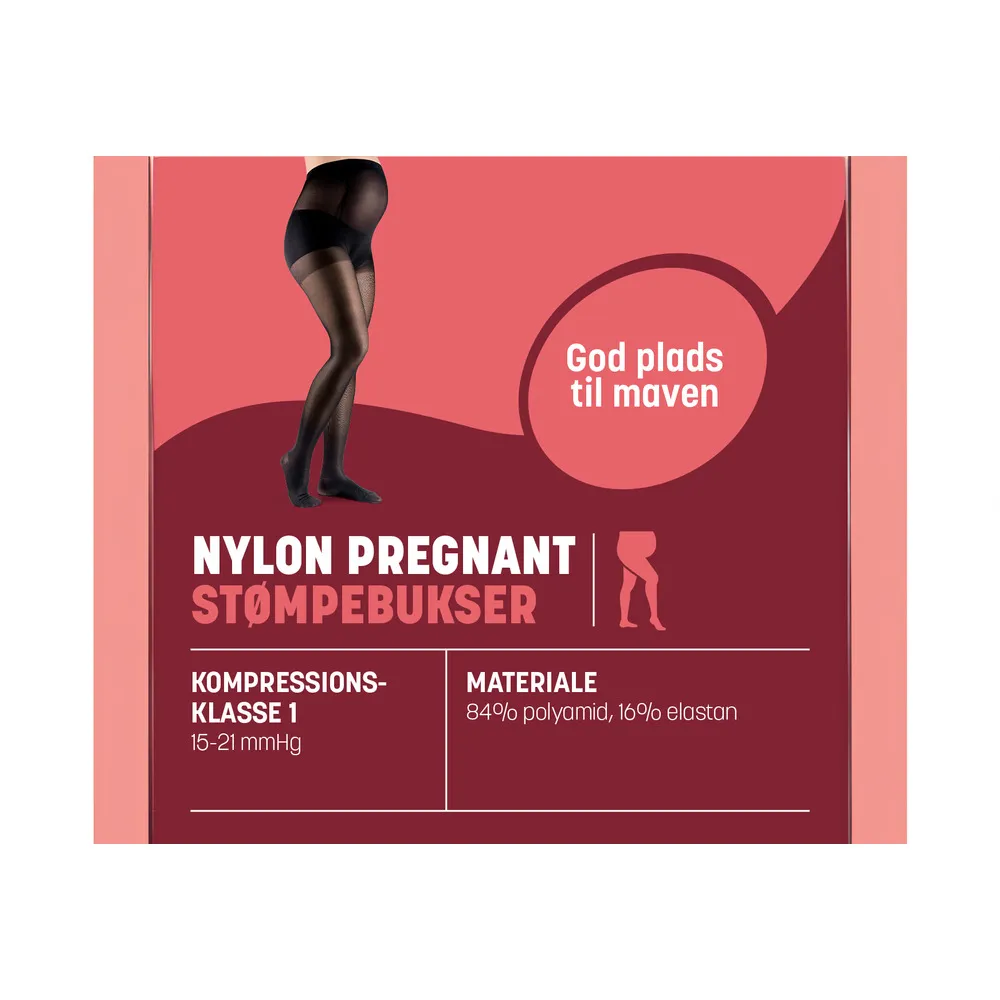 Mabs Nylon Tights Pregnant - Flere størrelser
