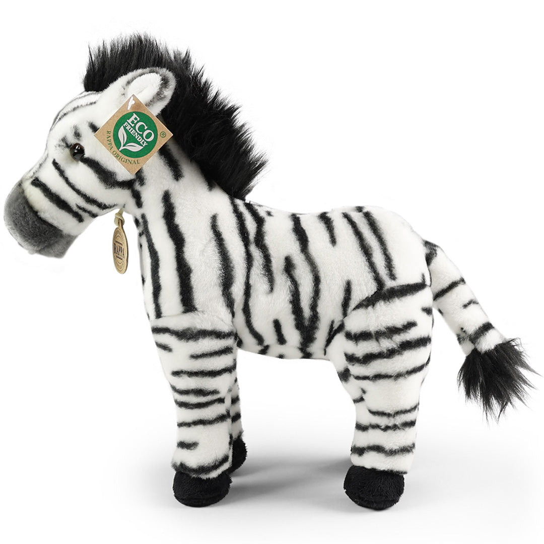 rappa knuffelzebra - 30 cm