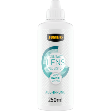 Jumbo Lensvloeistof voor Harde Lenzen 250ML