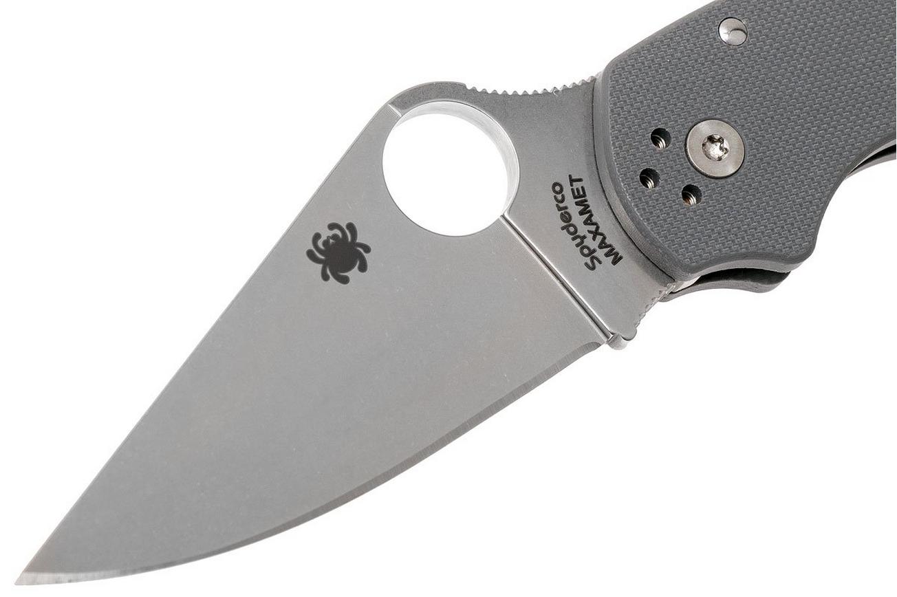 Spyderco Para 3 Maxamet Grey C223GPDGY zakmes