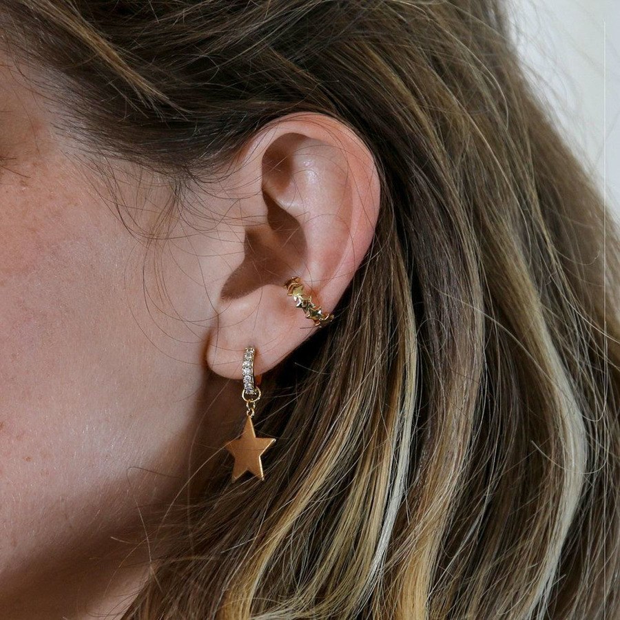 Orelia Jewellery Star Station Ear Cuff