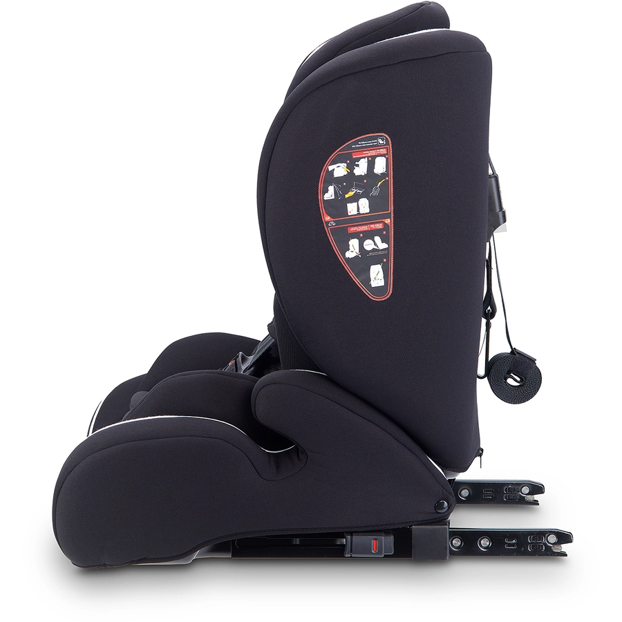 babyGO Kindersitz FreeFix Black
