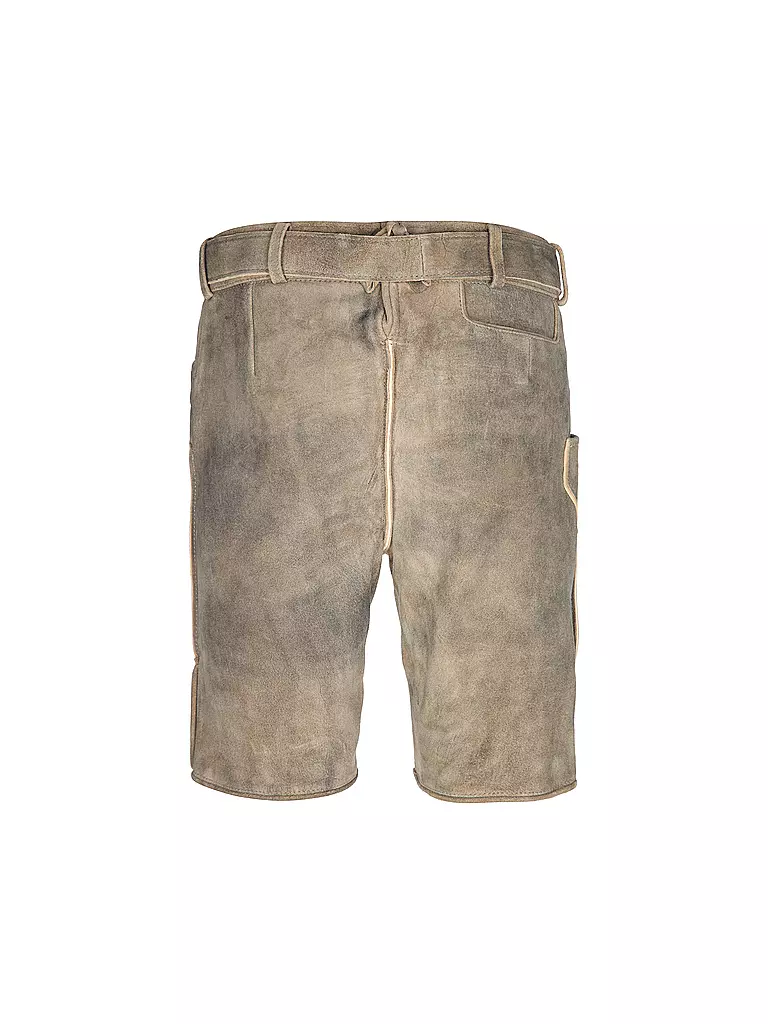 GWEIH & SILK Lederhose LIAM beige