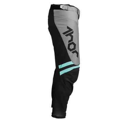 Pantalon cross Thor PULSE CUBE BLACK MINT ENFANT - Noir