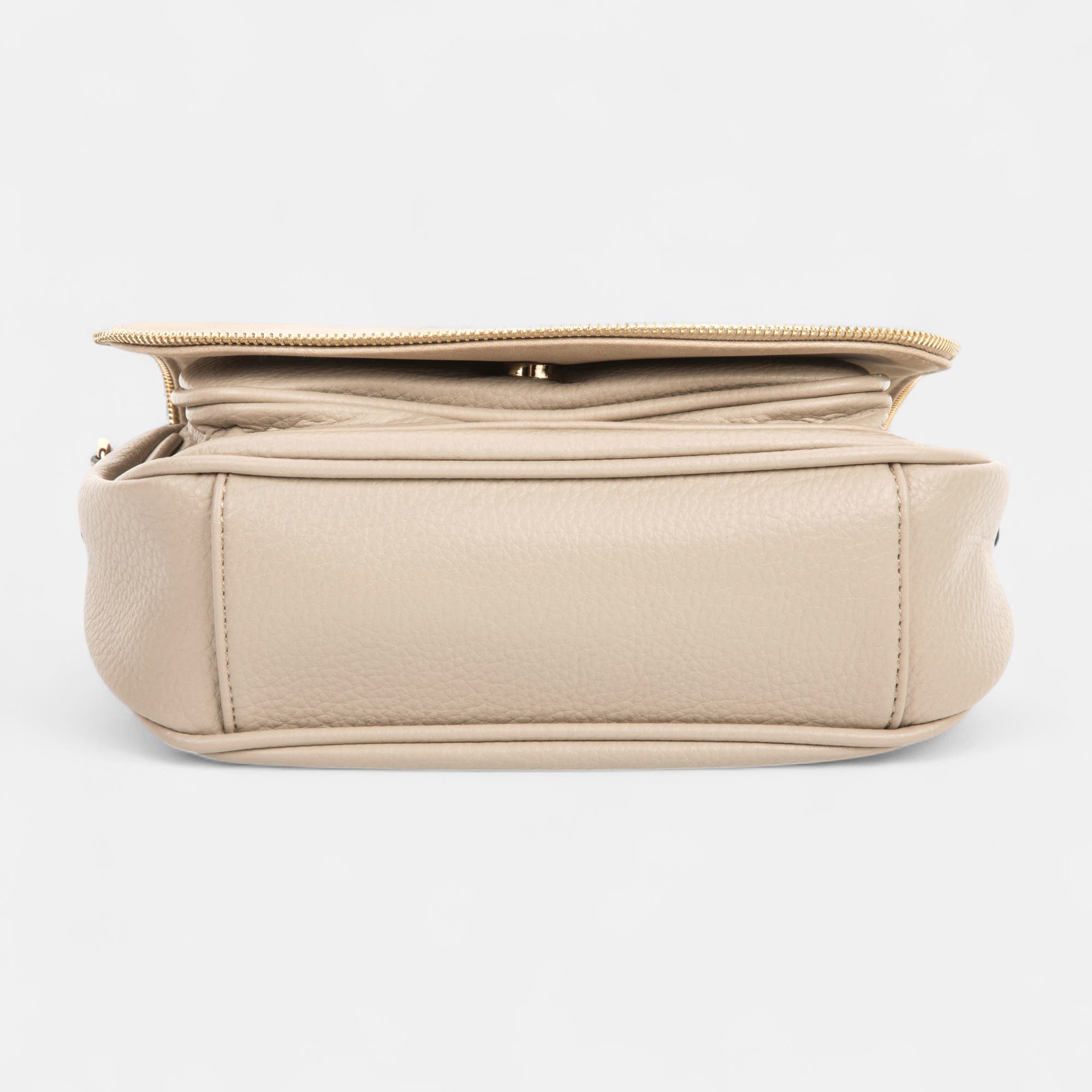 Sac bandoulière beige