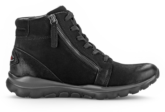 Gabor Rollingsoft Schnürboots  , Keilabsatz, Komfortboots mit profilierter Gummilaufsohle