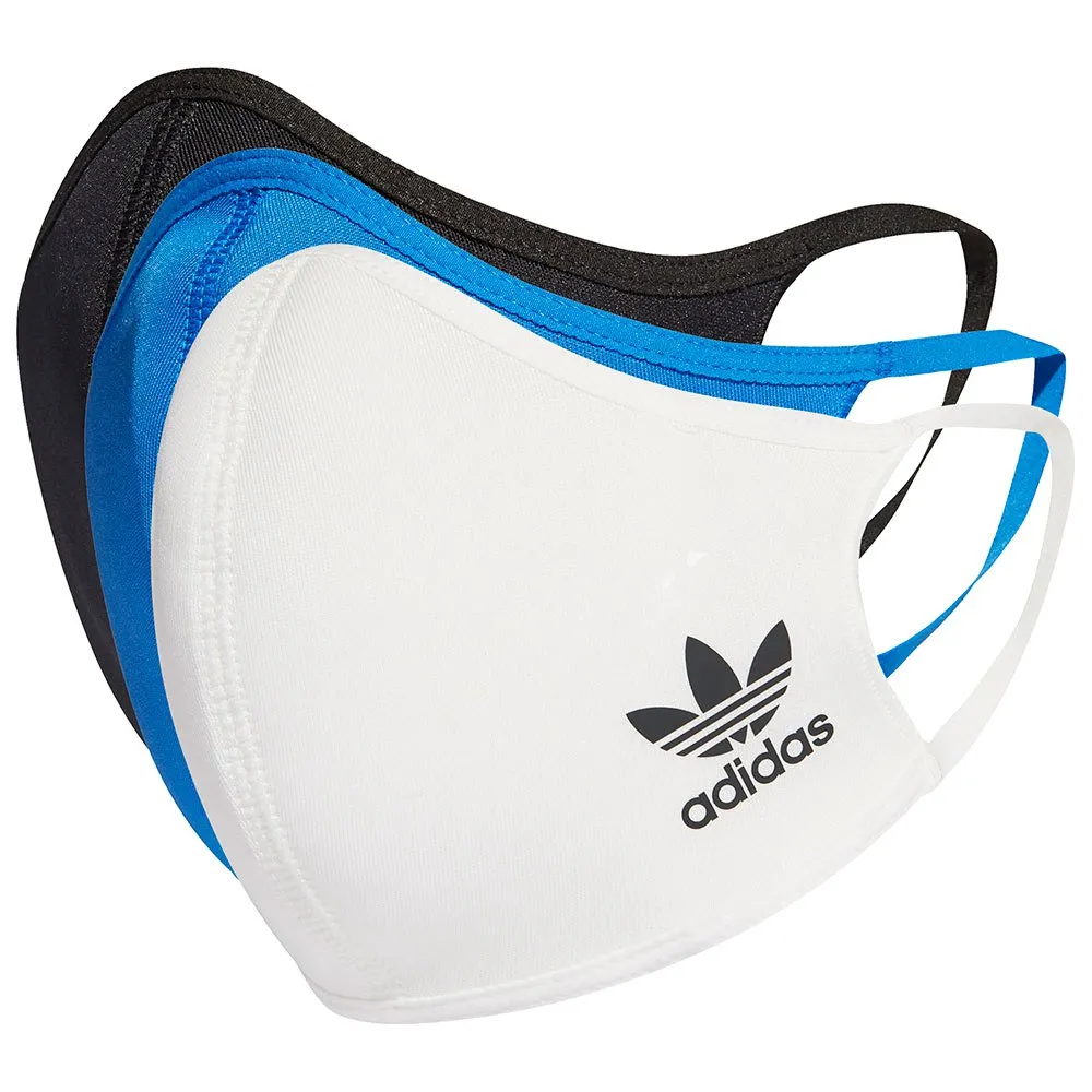 Máscara de proteção adidas Originals, pacote com 3 unidades