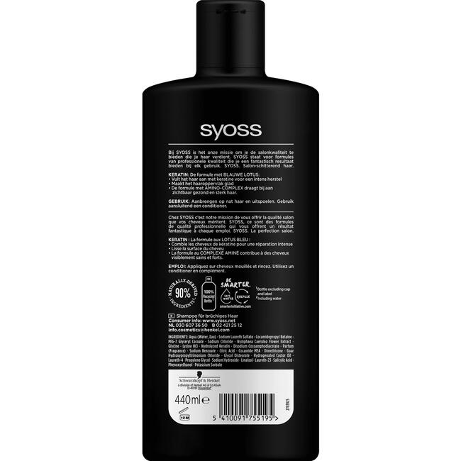 Syoss Keratin Shampoo 440 ML