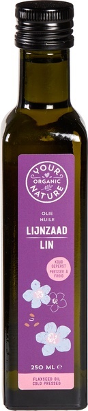 Your Organic Nature Lijnzaadolie Bio 250ml