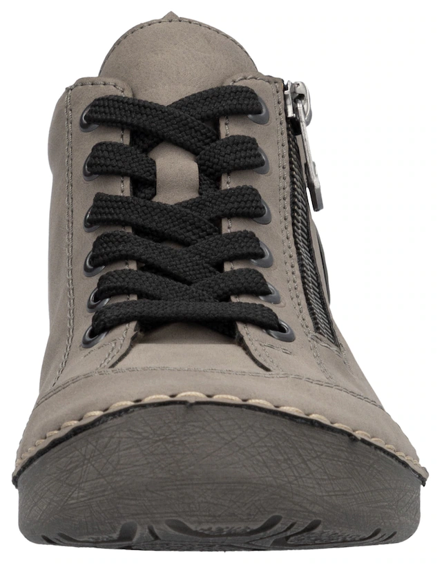 Rieker Schnürboots  Sneaker, Schnürschuh, Outdoorschuh mit Reissverschluss