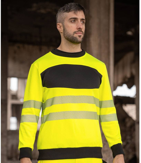 KORNTEX KX410 - Sweat-shirt haute visibilité