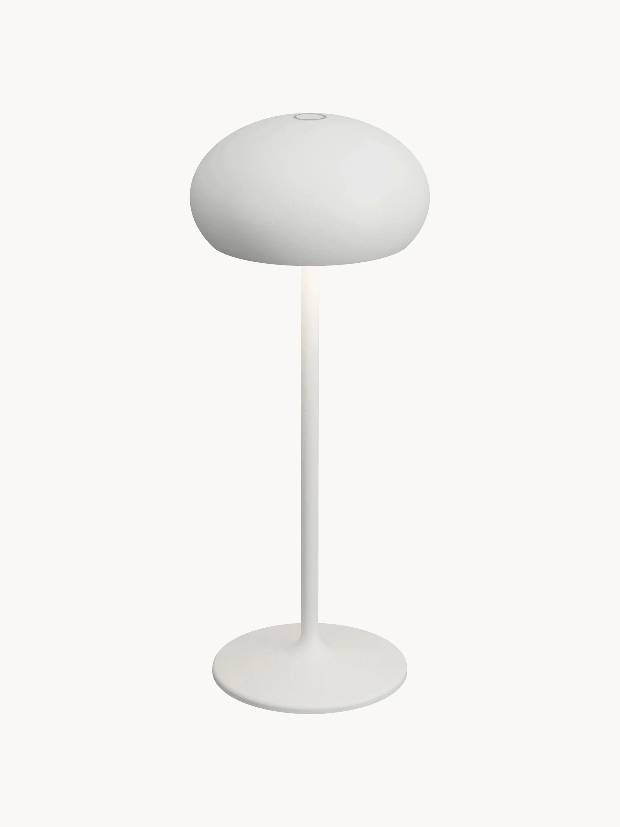 Draagbare outdoor LED-tafellamp Pebble, dimbaar