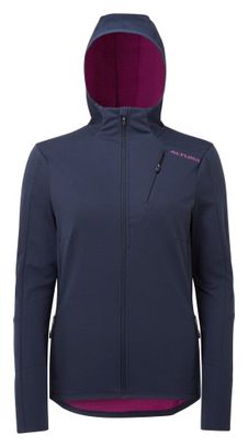 Sweat à Capuche Softshell Femme Altura Cave Bleu/Rose