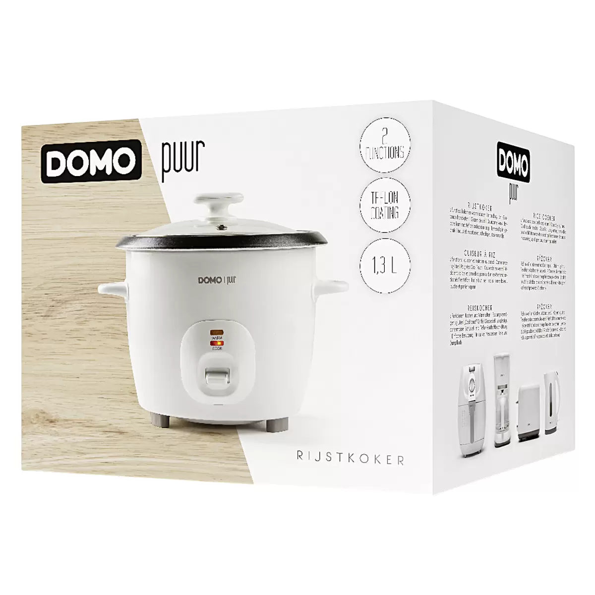 Reiskocher DO9176RK weiss Domo weiss