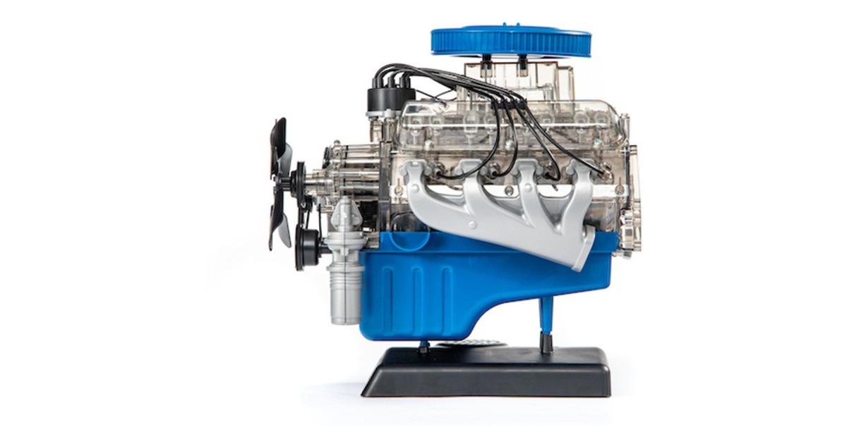 FranzisFord Mustang V8-motor Modelbouw  (Schaal 1:4)