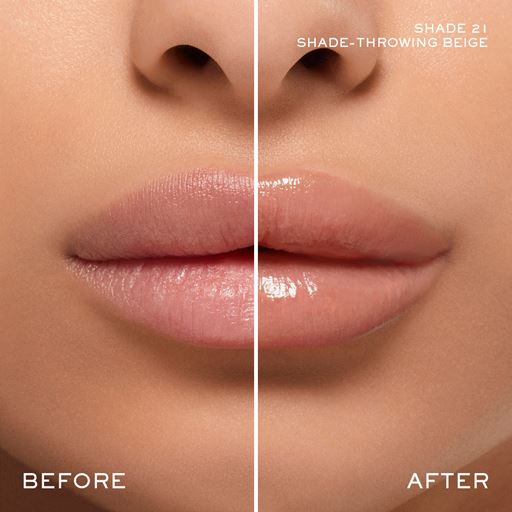 Lancôme Lip Idôle Squalane-12 Butterglow Glowy Color Balm, 21 Shade-Throwing Beige