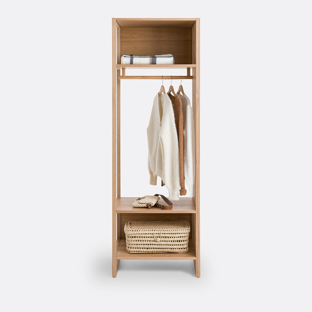 LA REDOUTE INTERIEURS<br>Módulo de guarda-roupa + 3 prateleiras, Theonie