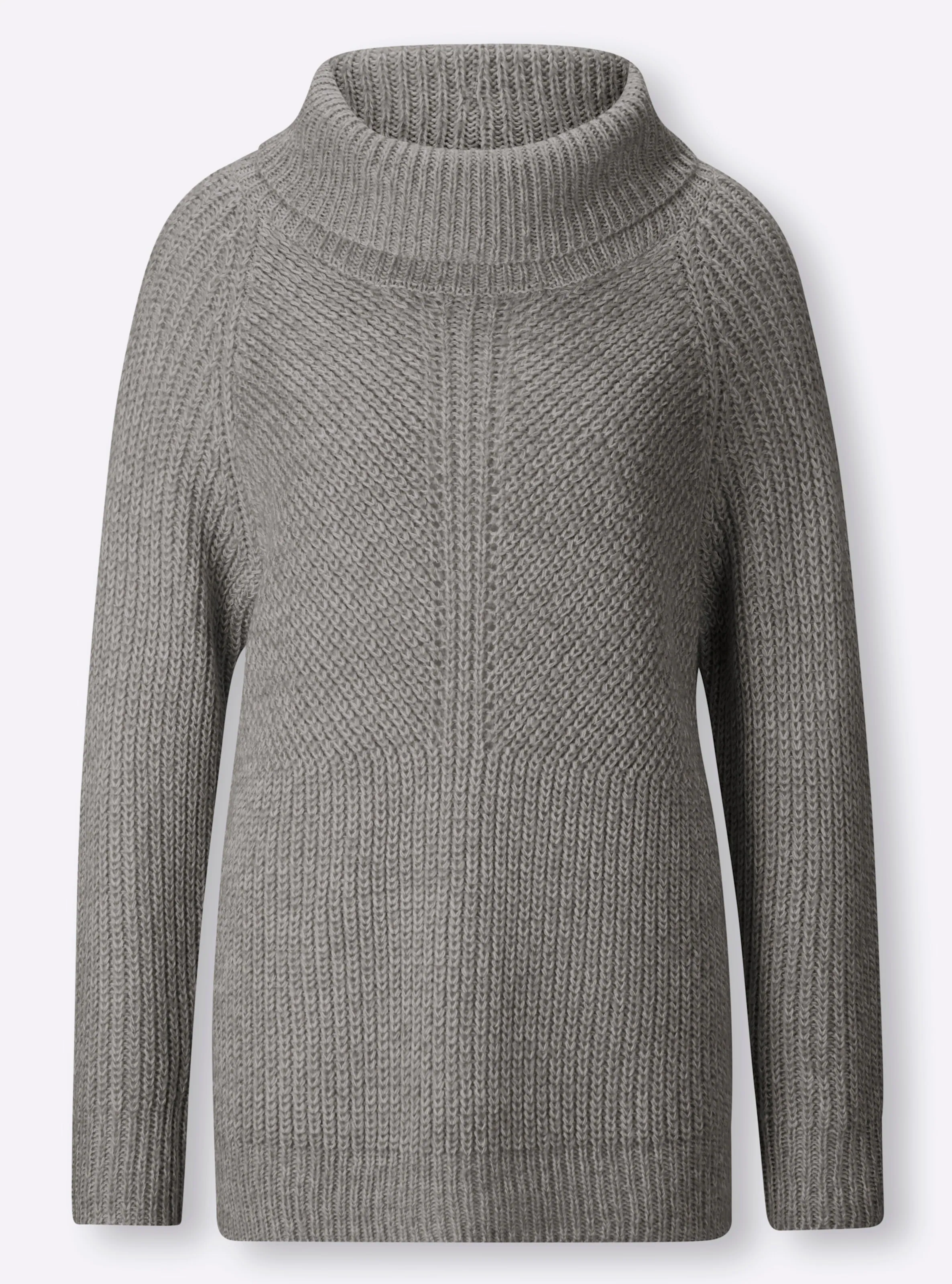 heine Pullover in grau-meliert