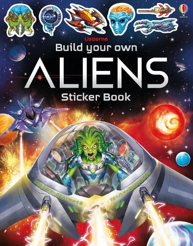 Build Your Own Aliens Sticker Book - Build Your Own Sticker Book (Paperback)