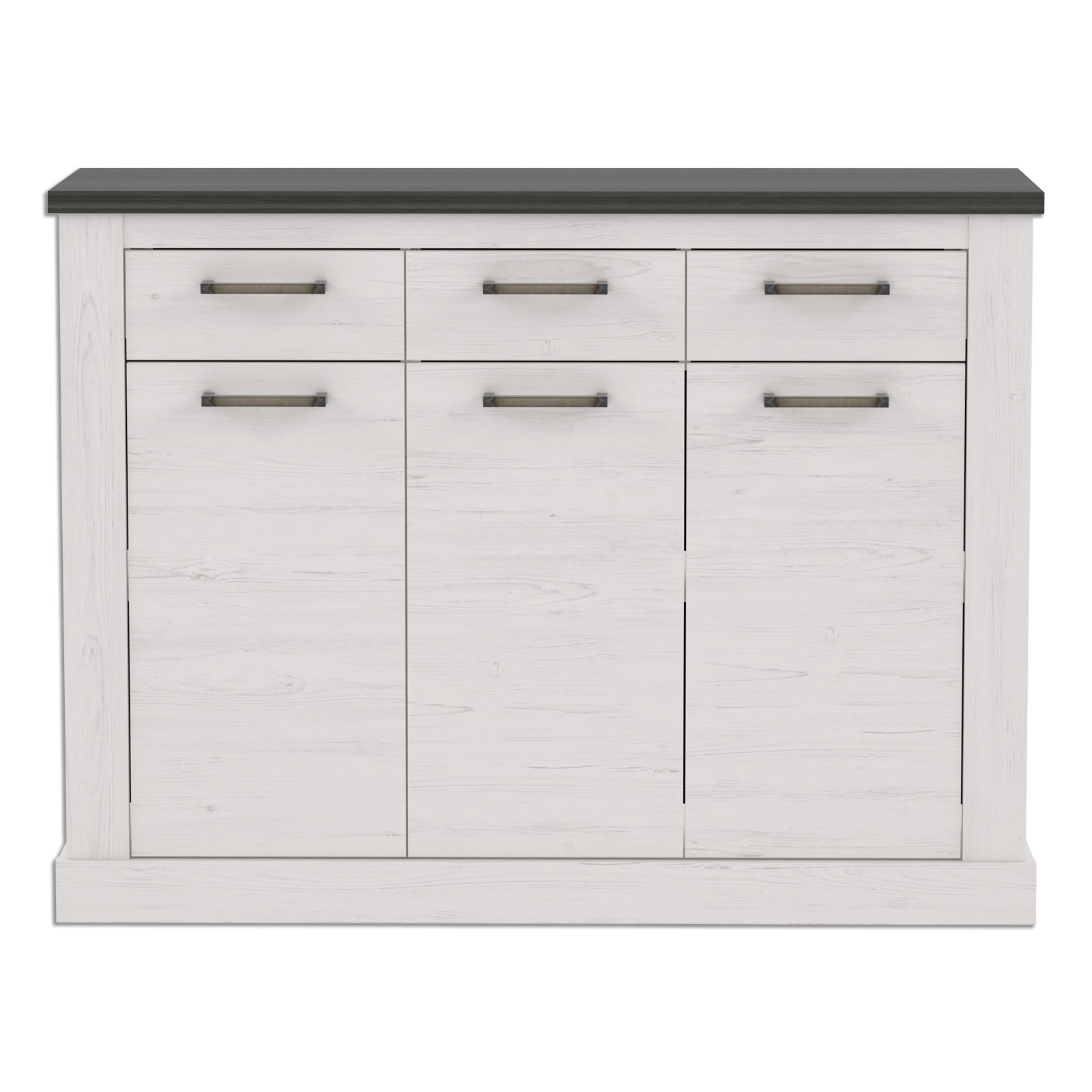 Sideboard - Pinie weiß-Touchwood - 140 cm