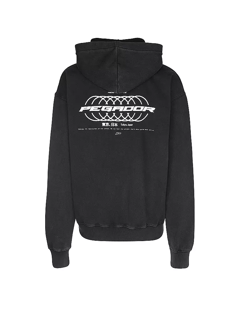 PEGADOR Kapuzensweater - Hoodie LANCE schwarz