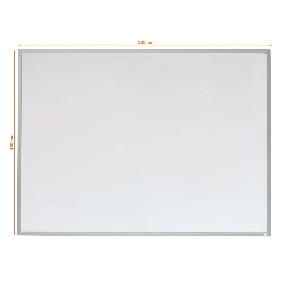 Nobo - Magnetisk Whiteboard med Aluminium Ramme 58.5x43cm