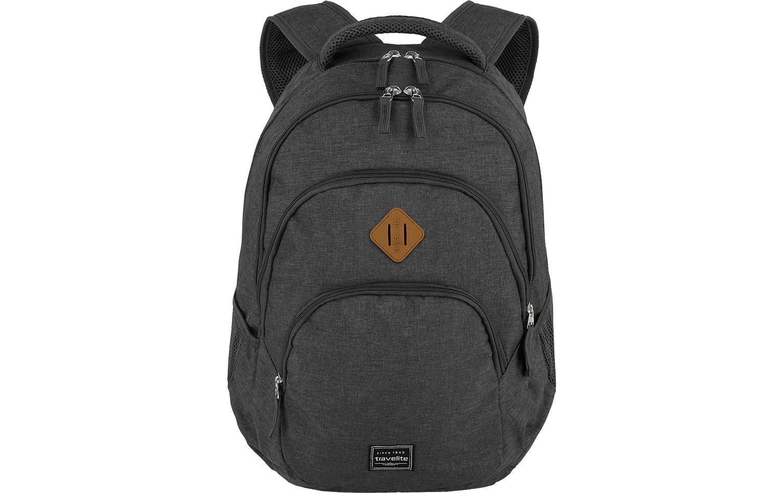 Rucksack Basics Melange 22 l, AnthrazitRucksack mit Laptopfach