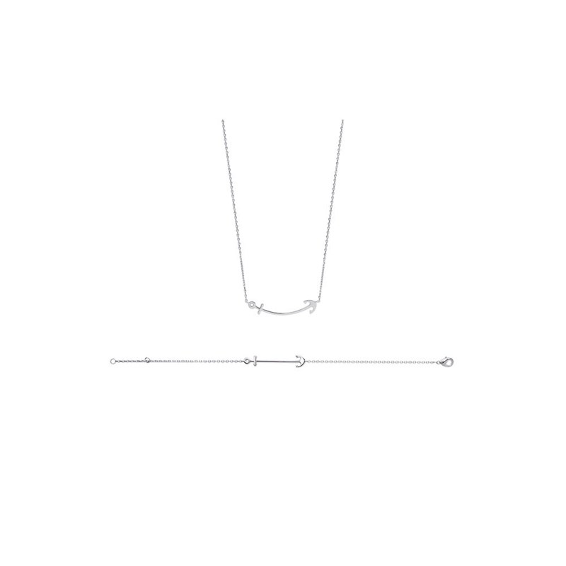 Collier Femme - Argent 925 - Longueur : 45 cm