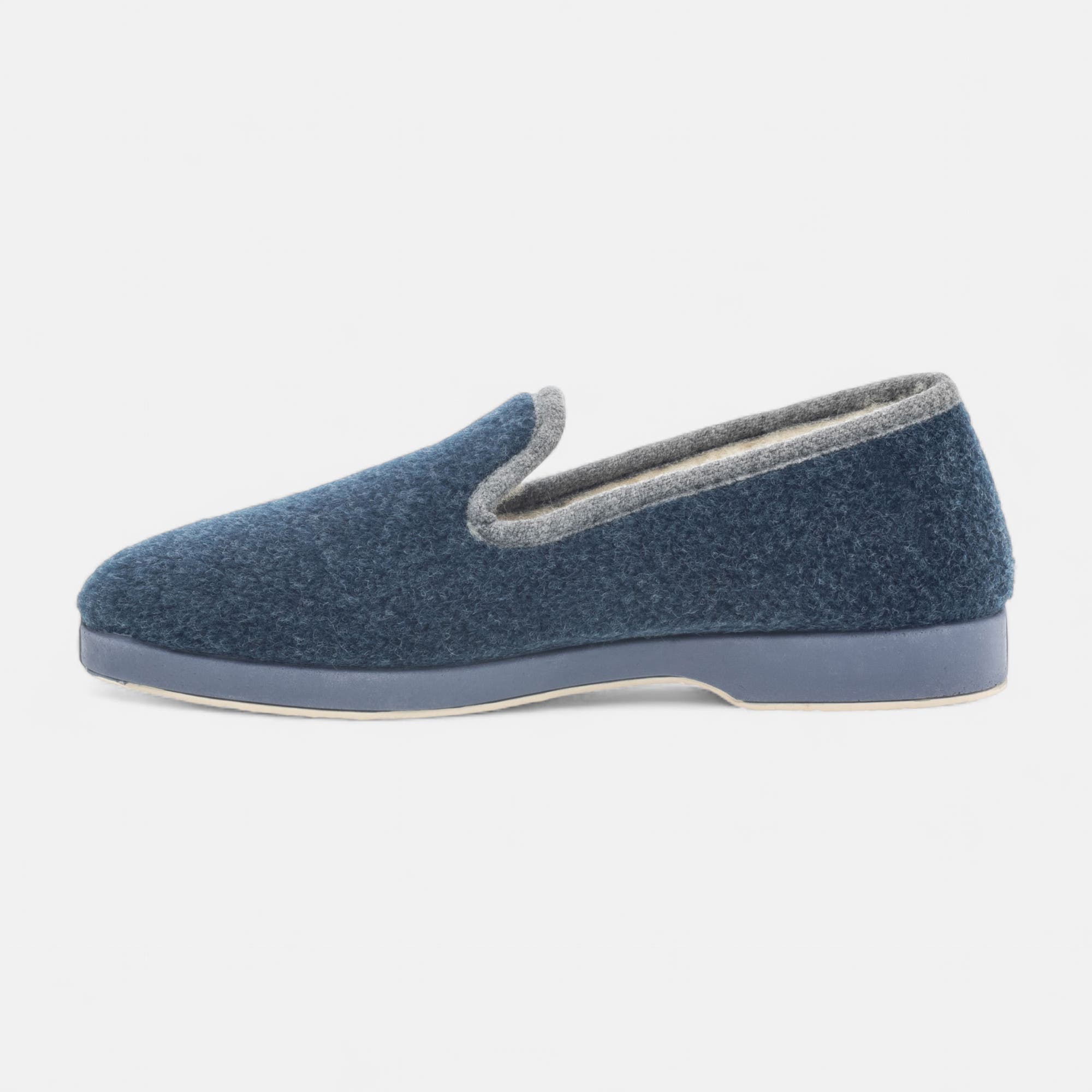 Charentaises Homme bleu