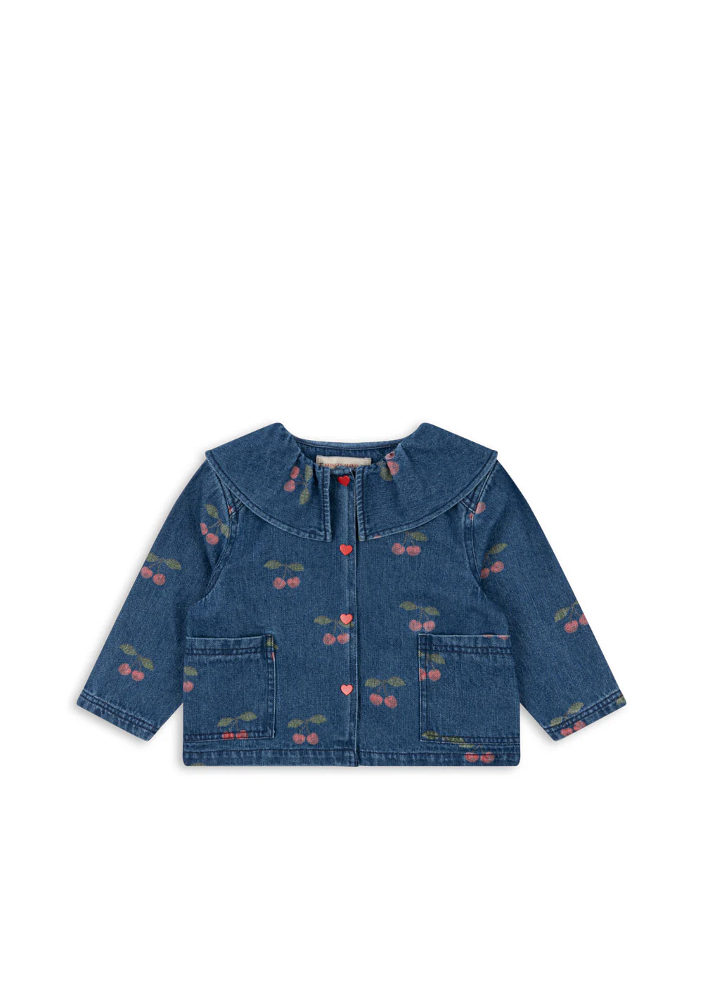Magot bluse - ma grande cerise denim - 18M