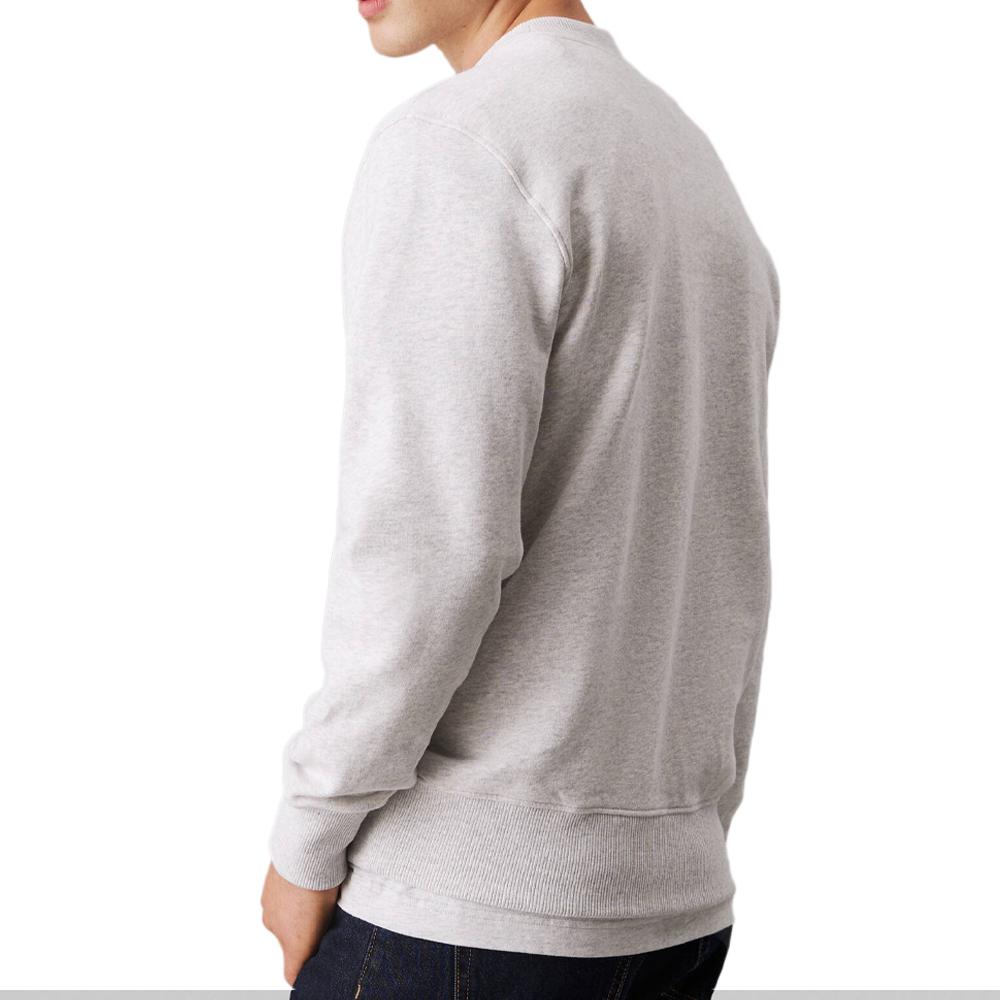 Calvin Klein Jeans Sweat Gris Homme Calvin Klein Jeans Chenille Monologo