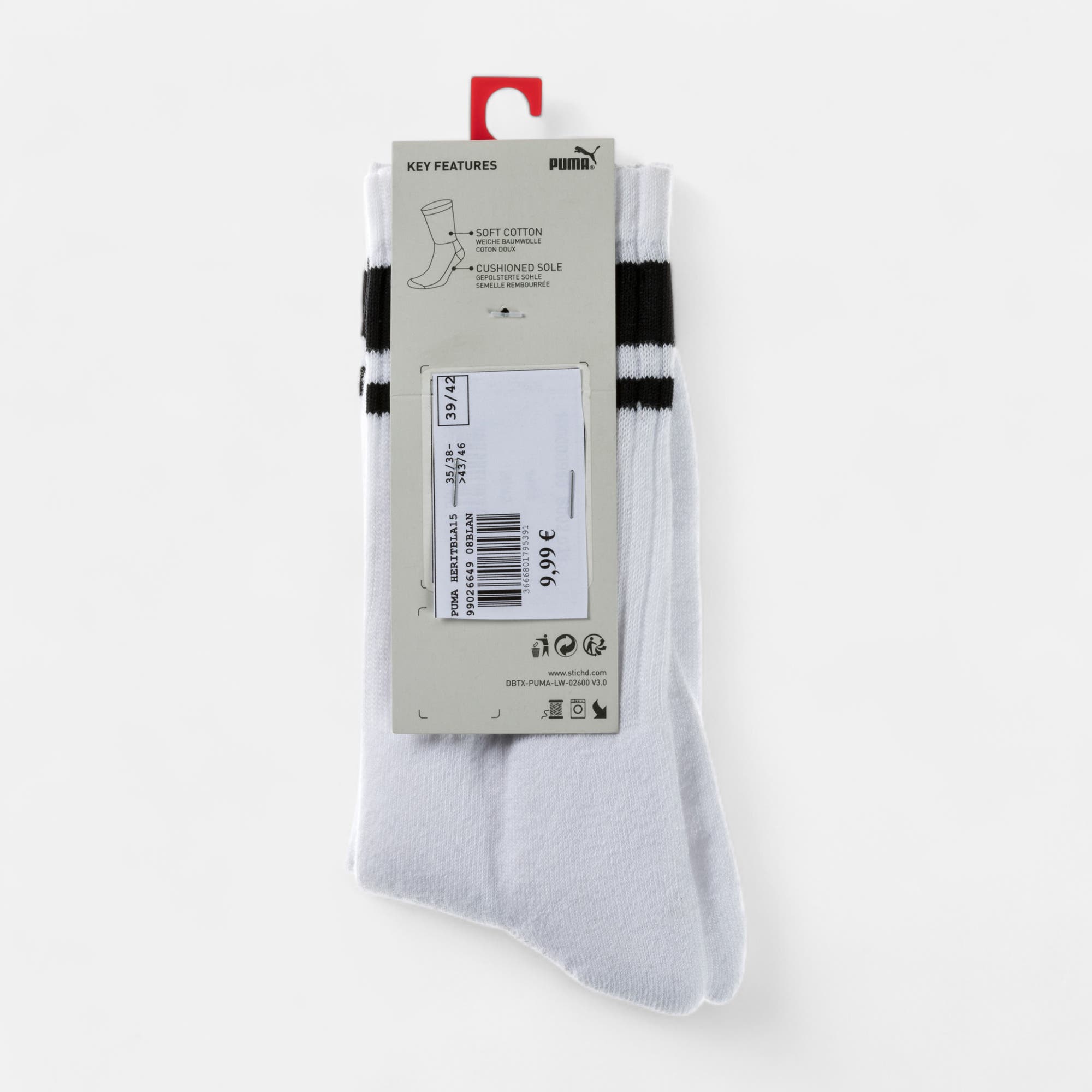 Chaussettes Homme blanc