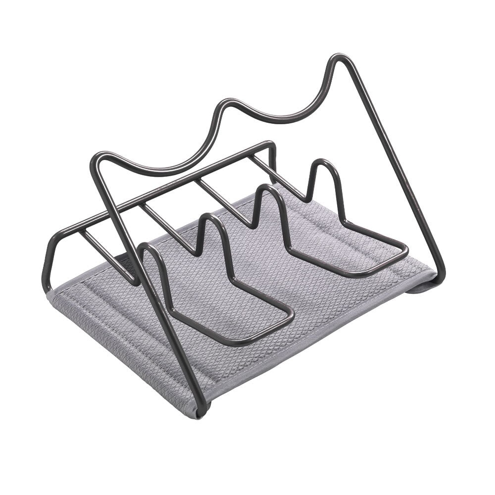 metaltex Abtropfgestell DRYMUG-2 LAVA für 2 Becher schwarz TouchTherm