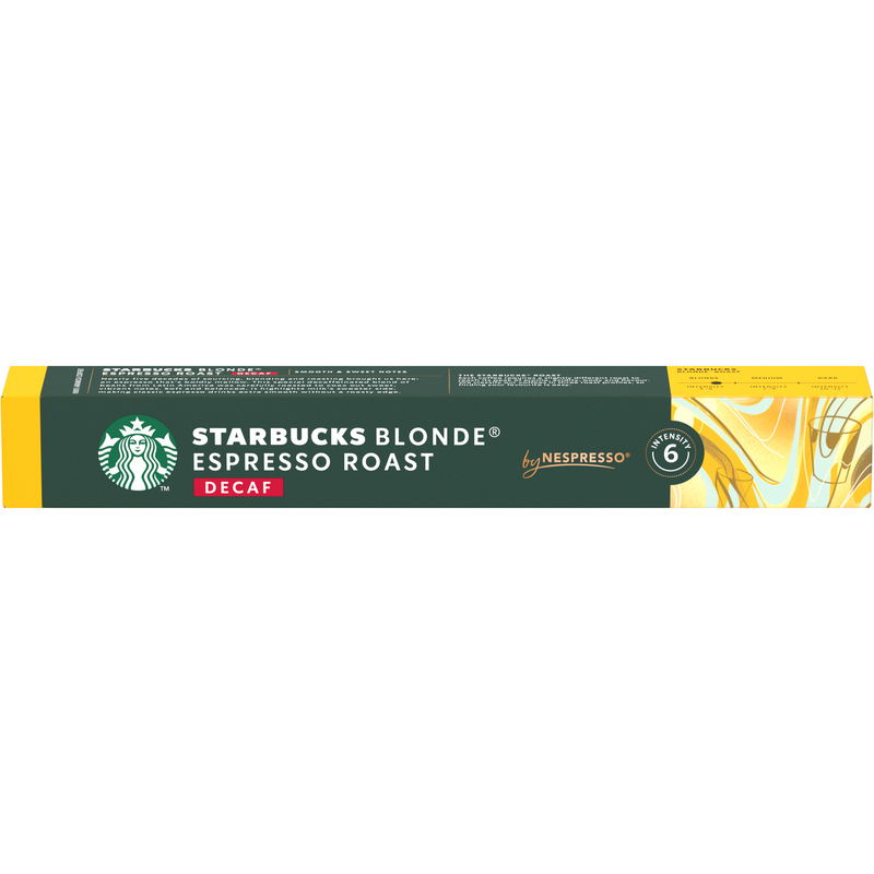 Starbucks Kaffeekapseln Blonde Espresso Roast Decaffeinato, 10 Stück