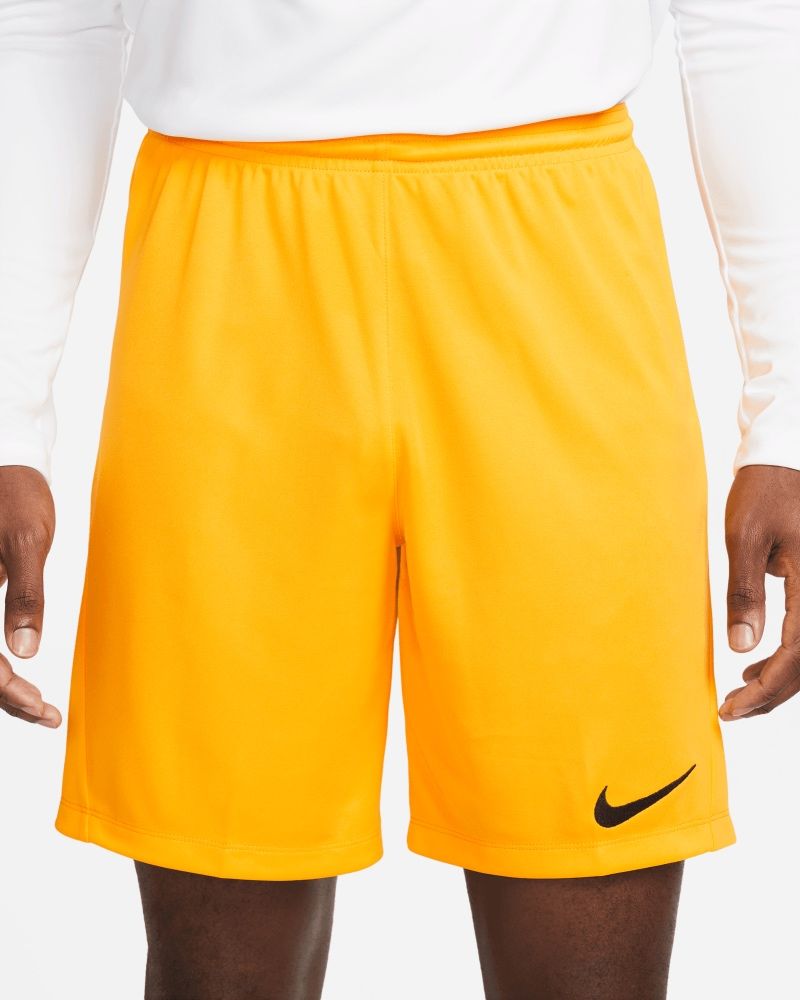 Short Nike Park III Jaune Or pour homme