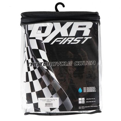 Housse moto DXR FIRST L Universel - Gris